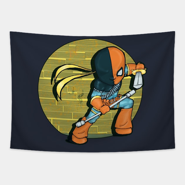 DeathStroke Tapestry by Sutilmente