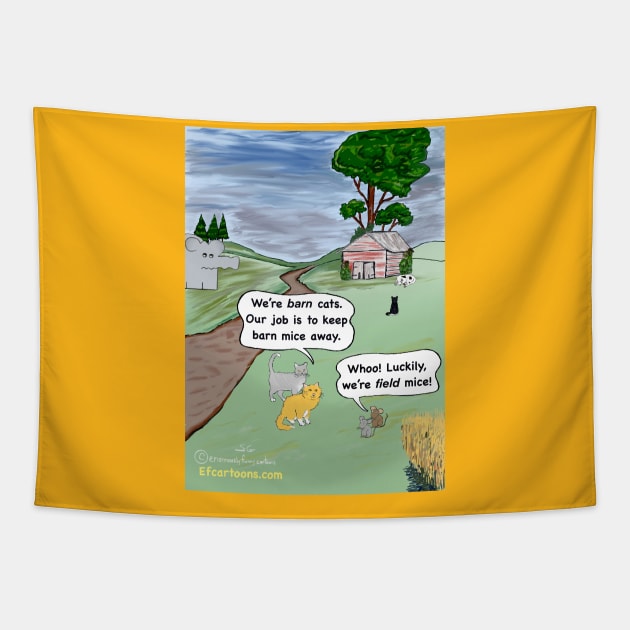 Mice Relief Tapestry by Enormously Funny Cartoons