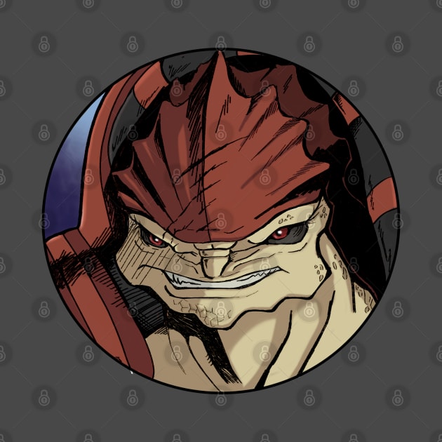 Wrex by Elisamakesart