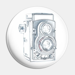 Vintage Camera Pin