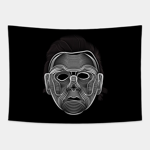 Halloween Michael Myers Halloween Michael Myers Killer Tapestry TeePublic