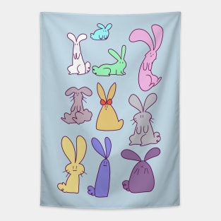 Pastel Bunnies! Tapestry