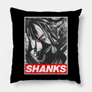 shanks one piece Pillow