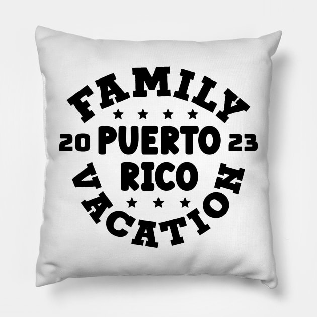 Perto Rico 2023 Pillow by colorsplash