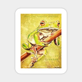 Green Tree Frog Magnet