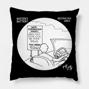 Restricted area Pillow