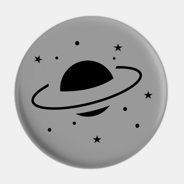 Saturn Pin by timohouse