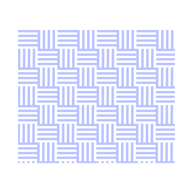 Blue and White Geometric Lines by timegraf