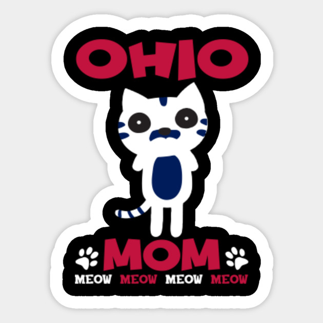 Ohio State Alabama State Cat Mom T Shirt Mug Pillow Gift Ohio
