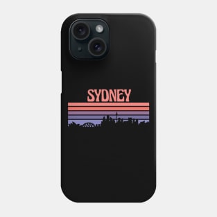 Sydney City Skyline Sunset Phone Case