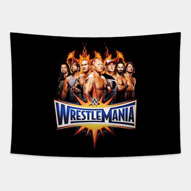 Wwe Smackdown Tapestry by Gvsarts