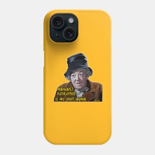 Margaret Rutherford Phone Case