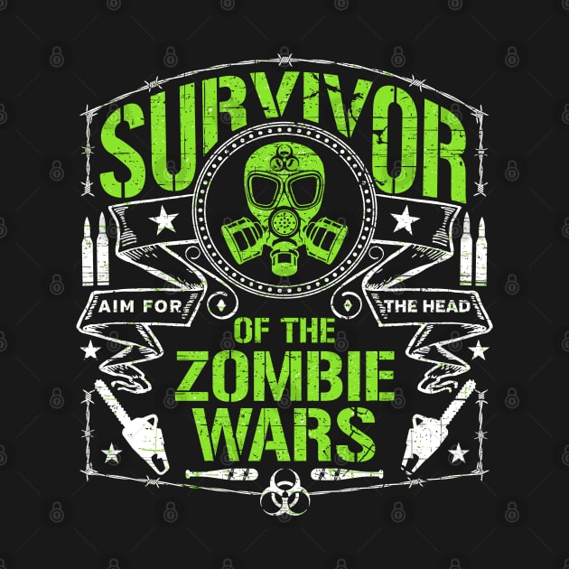 Halloween Survivor of the Zombie Wars by RadStar