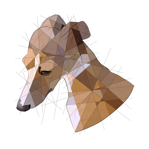 Italian Greyhound by Blacklightco