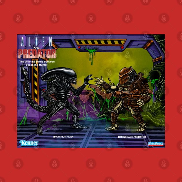 Alien vs Predator Retro by Ale_jediknigth