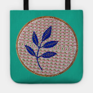 Blue Leaf Tote