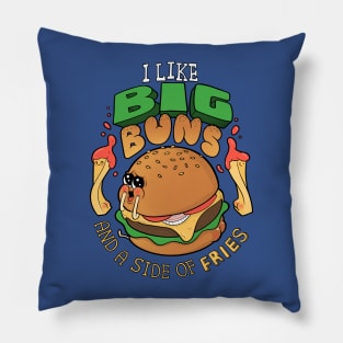 I Like Big Buns Pillow