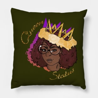 Queen Status Pillow