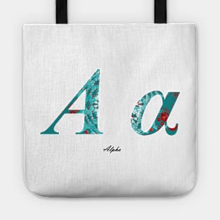 Alpha Greek Alphabet Tote