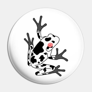 Vanilla Bull Frog Pin