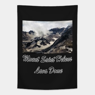 Mount St Helens lava dome closeup Tapestry