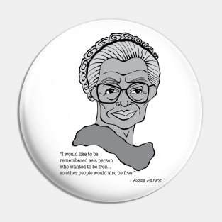 CIVIL RIGHTS LEADER Pin