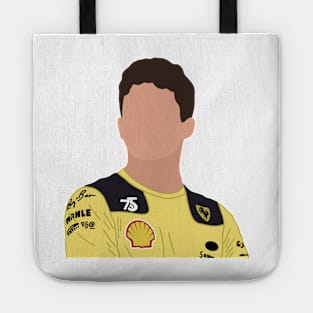 Charles Leclerc in Yellow Tote