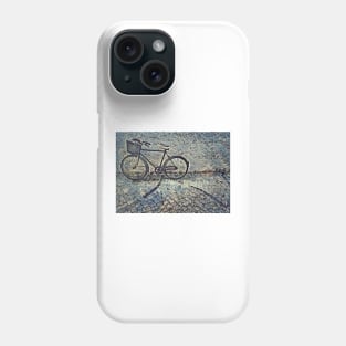 BLUE ICE BICYCLE. CREATIVE JUICES Phone Case