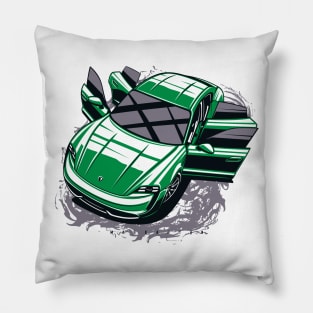 Electric super sedan Pillow