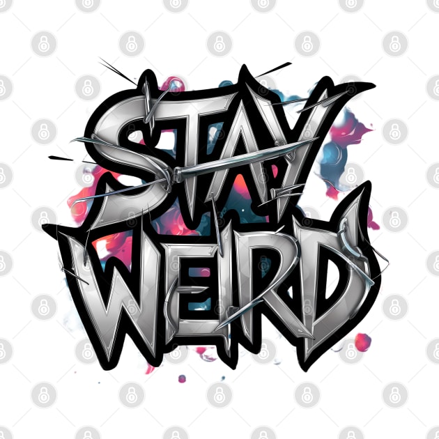 STAY WEIRD by Abdulkakl