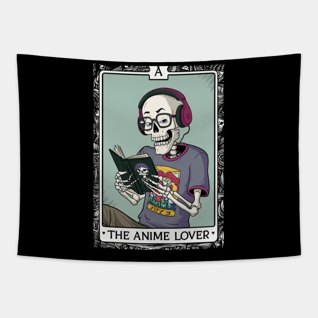 Funny Tarot Card : The Anime Lover Tapestry by Custom Prints HD