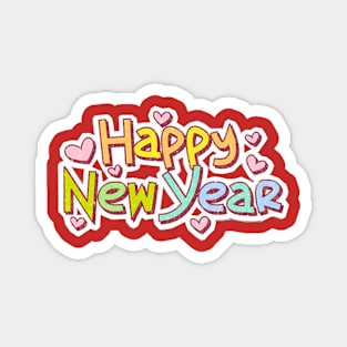 New Year Magnet