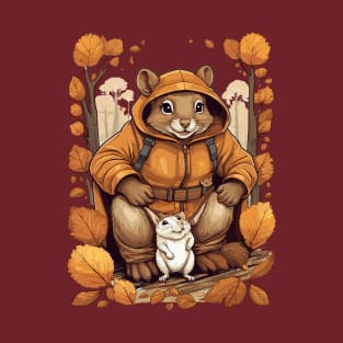 Sweet Squirrel with Mouse T-Shirt