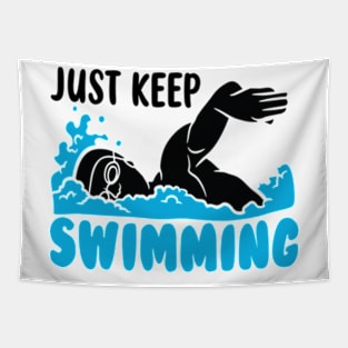 Just Keep Swimming Tapestry