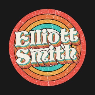 Elliott Proud Name - Vintage Grunge Style T-Shirt