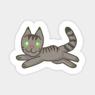 Floppy Cat [Mackerel Tabby] Magnet