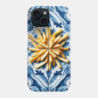 Delft Tile With Fast Food No.5 Phone Case