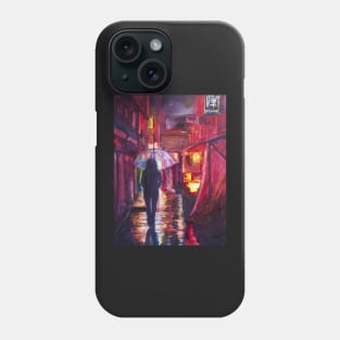 SOFT RAINY NIGHT IN JAPAN Phone Case