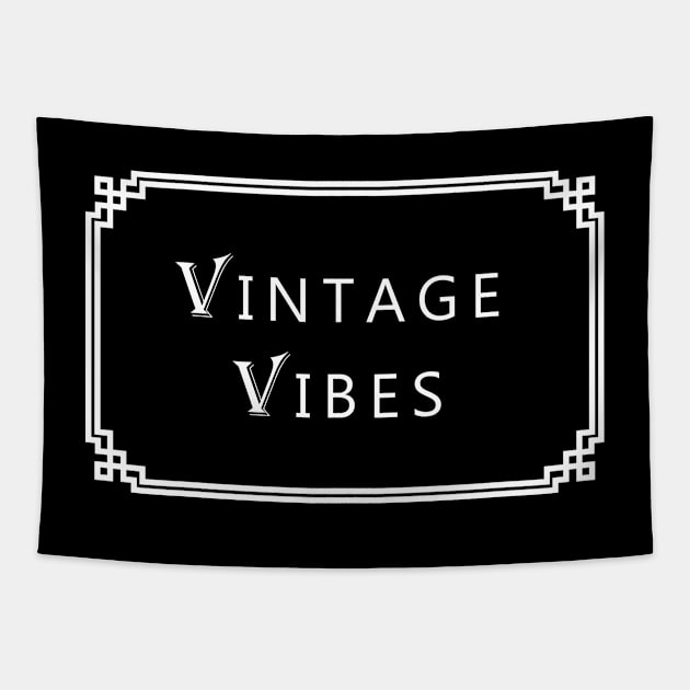 VINTAGE VIBES Tapestry by NoirPineapple