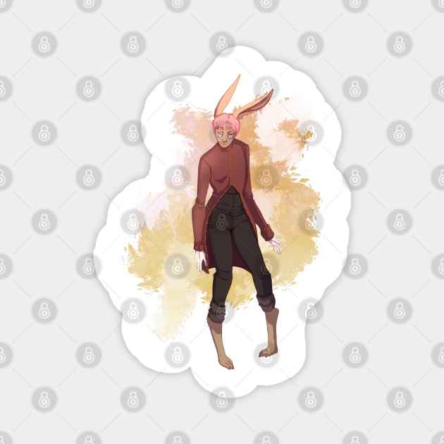 March Hare Magnet by alg813