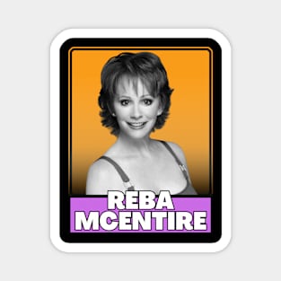 Reba mcentire (Retro) Magnet