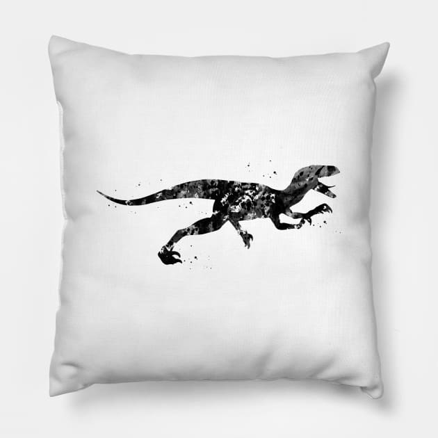 Velociraptor Pillow by erzebeth