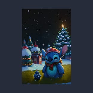 Stitch christmas eve T-Shirt