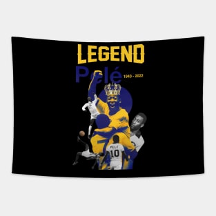 Pelé legend forever Goat Tapestry