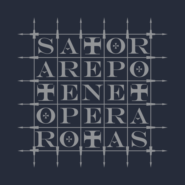 SATOR Square [GREY] by PeregrinusCreative