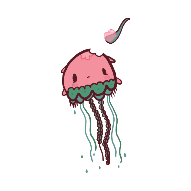 jelly jellyfish by moonlitdoodl