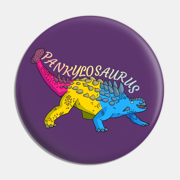 Pankylosaurus Pin by SarahStrangeArt