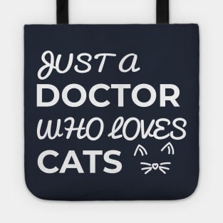doctor cat Tote