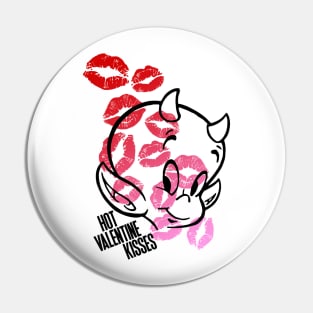 HOT STUFF - Hot Valentine kisses Pin