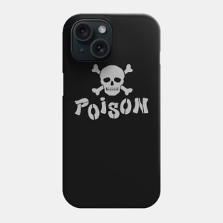 Poison Skull Grey Phone Case